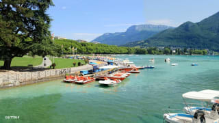 Courir Annecy bord lac annecy