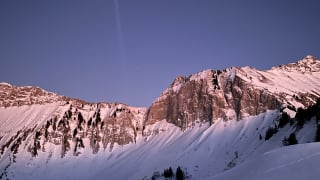 Itinéraire de ski de Randonnée au Molard, Suisse