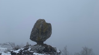 Parcours de Trail Hivernale des Templiers