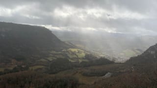 Parcours de Trail Hivernale des Templiers