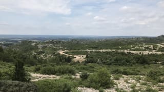 Vtt dans les Alpilles