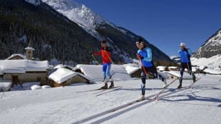 La plagne ski de fond 2