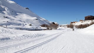 Ski de fond les menuires 1