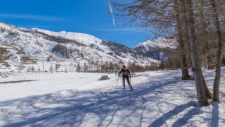 Ski de fond ristolas echalp pont de jalinette