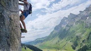 via ferrata la clusaz