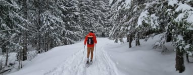 Randonnée Raquettes des Rochers de la Salla la Clusaz 1