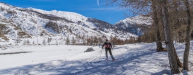 Ski de fond ristolas echalp pont de jalinette