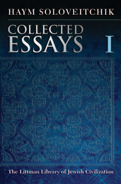 Collected Essays, Vol. I - Jewish Action