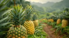 Because pineapples grow on low plants rather than trees, the appropriate beracha is Borei Pri Ha’adama.