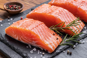 Salmon is at the heart of the Mediterranean diet.