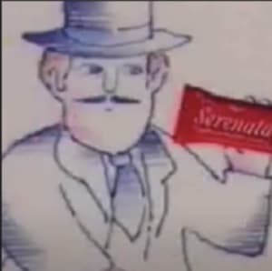 1980's Serenata Ad