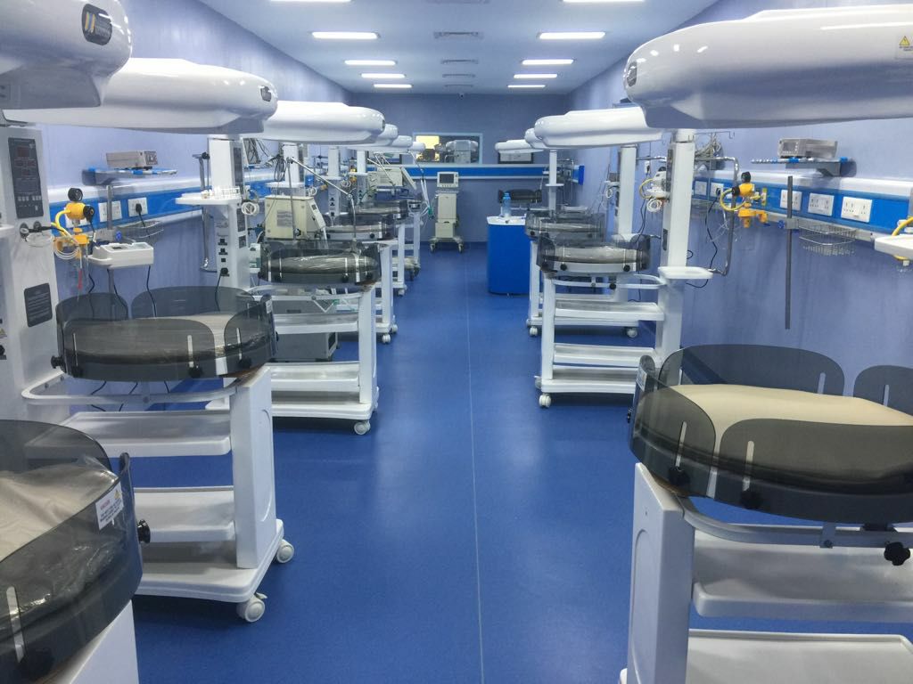 Modular OT / ICU / CCU / PICU / NICU