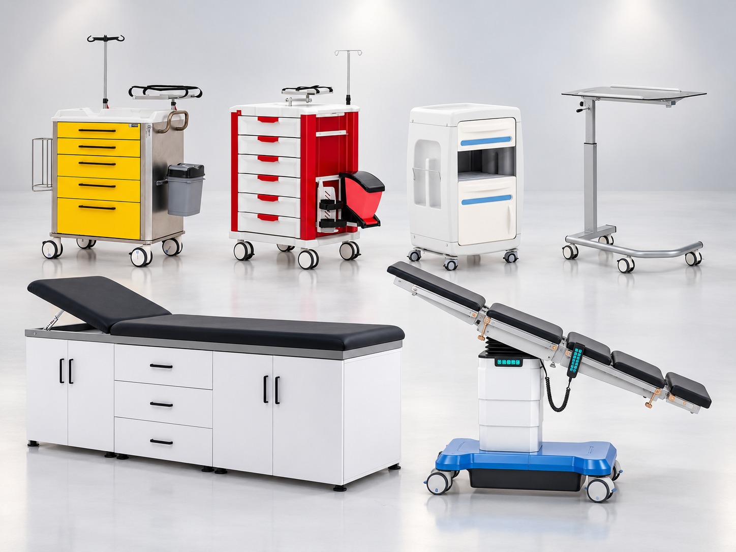 Medical Tables, Trolleys & Ward Furniture