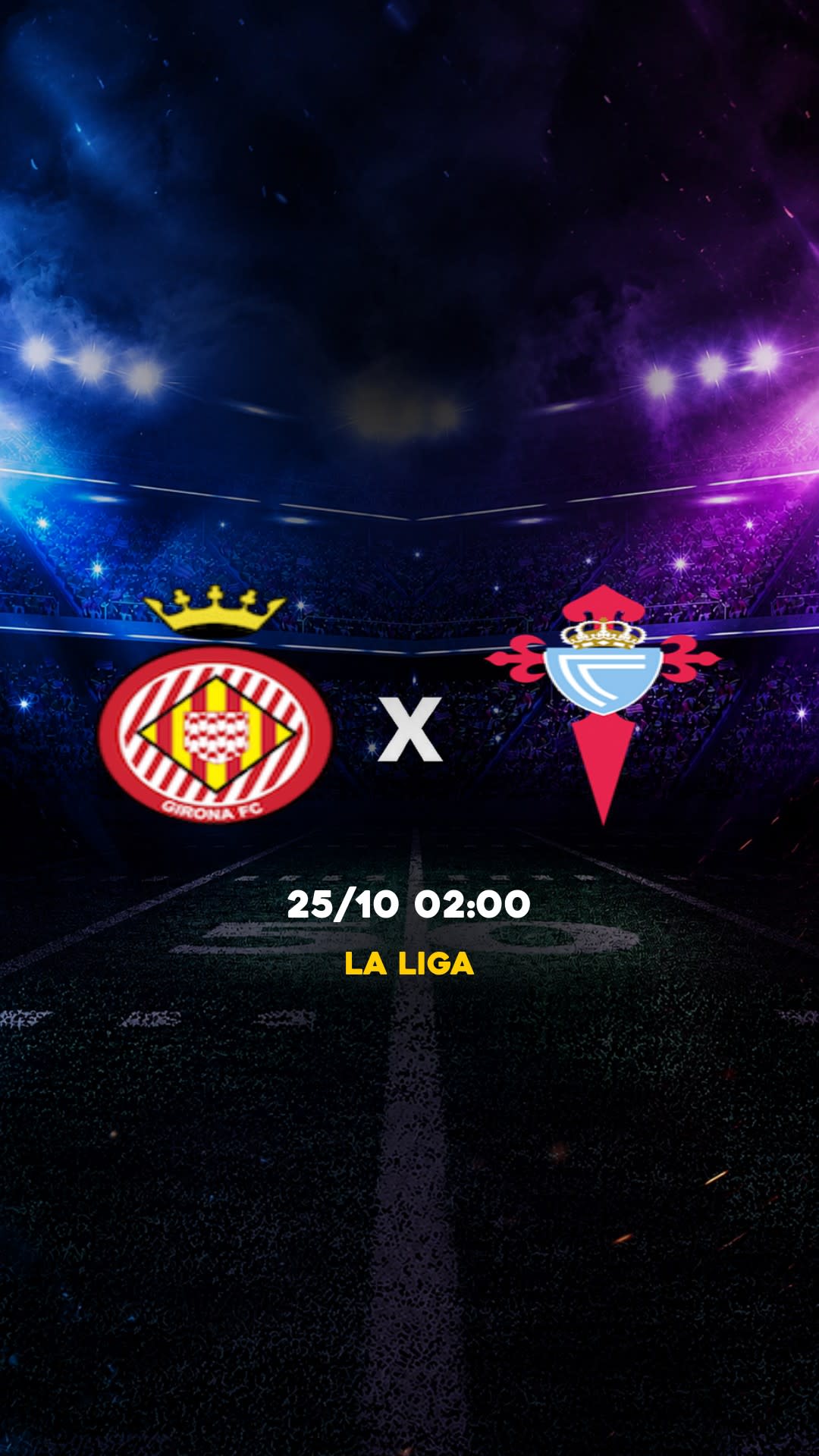 Flyer Girona x Celta de Vigo II - La Liga - Sábado, 24/10 18:30 - Descarga gratis fútbol