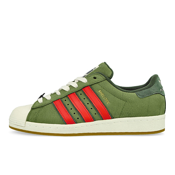 Green shell toes shop