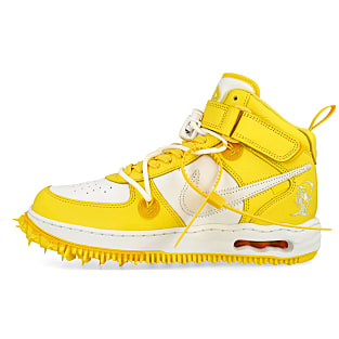 Off-White Nike Air Force 1 Mid White/Varsity Maize DR0500-101