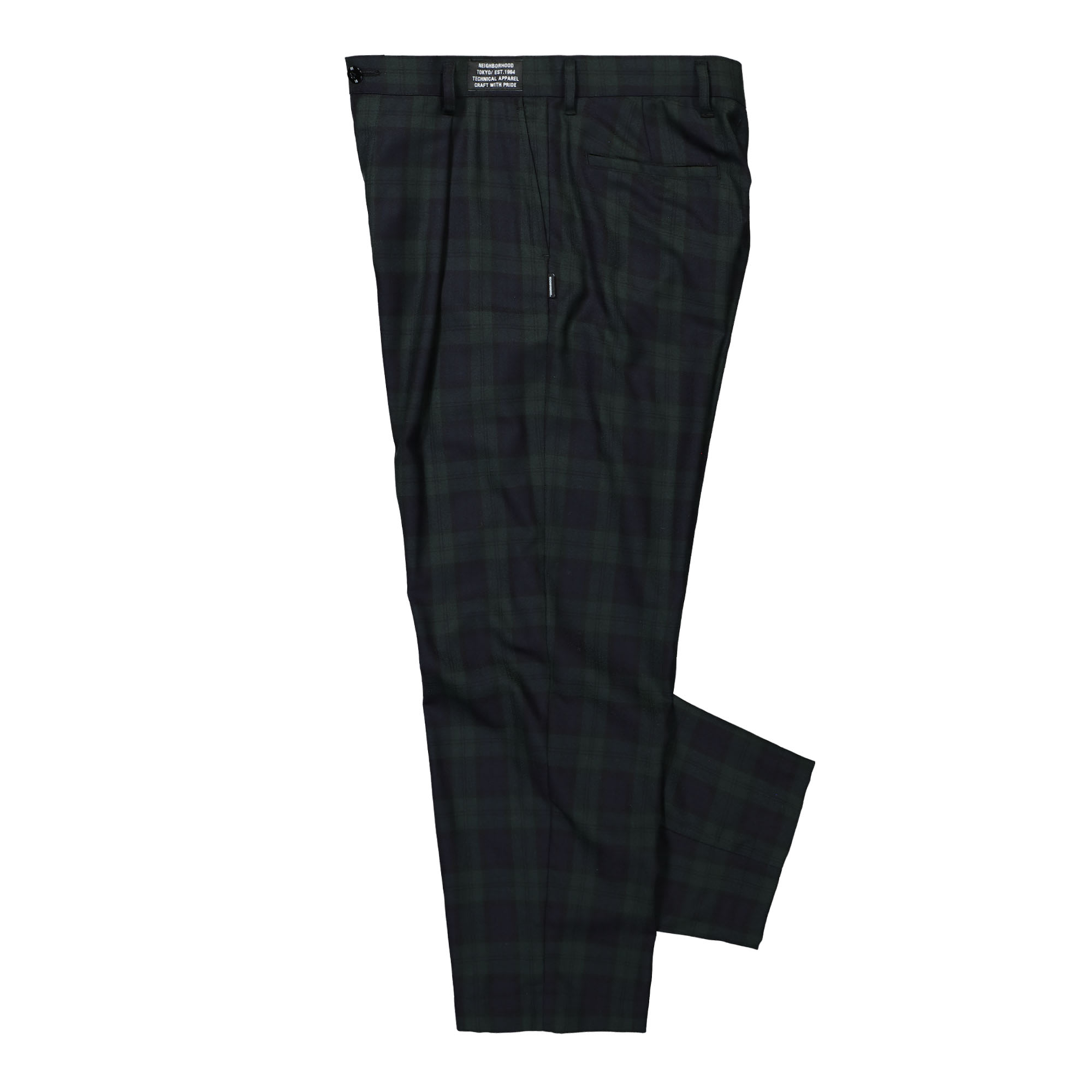 Neighborhood Tuck Pants Black