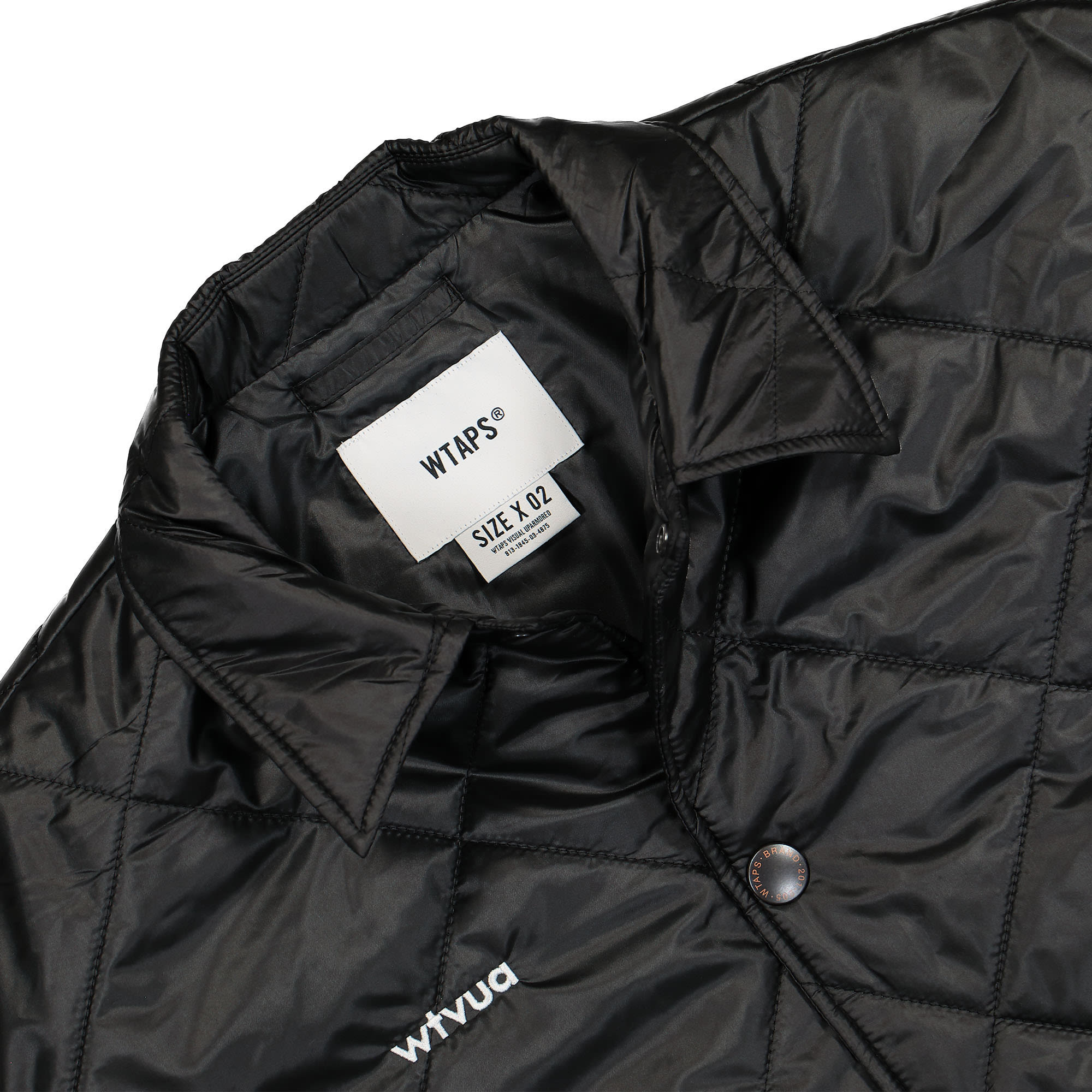 23SS WTAPS CHIEF JACKET POLY. TWILL SIGN-