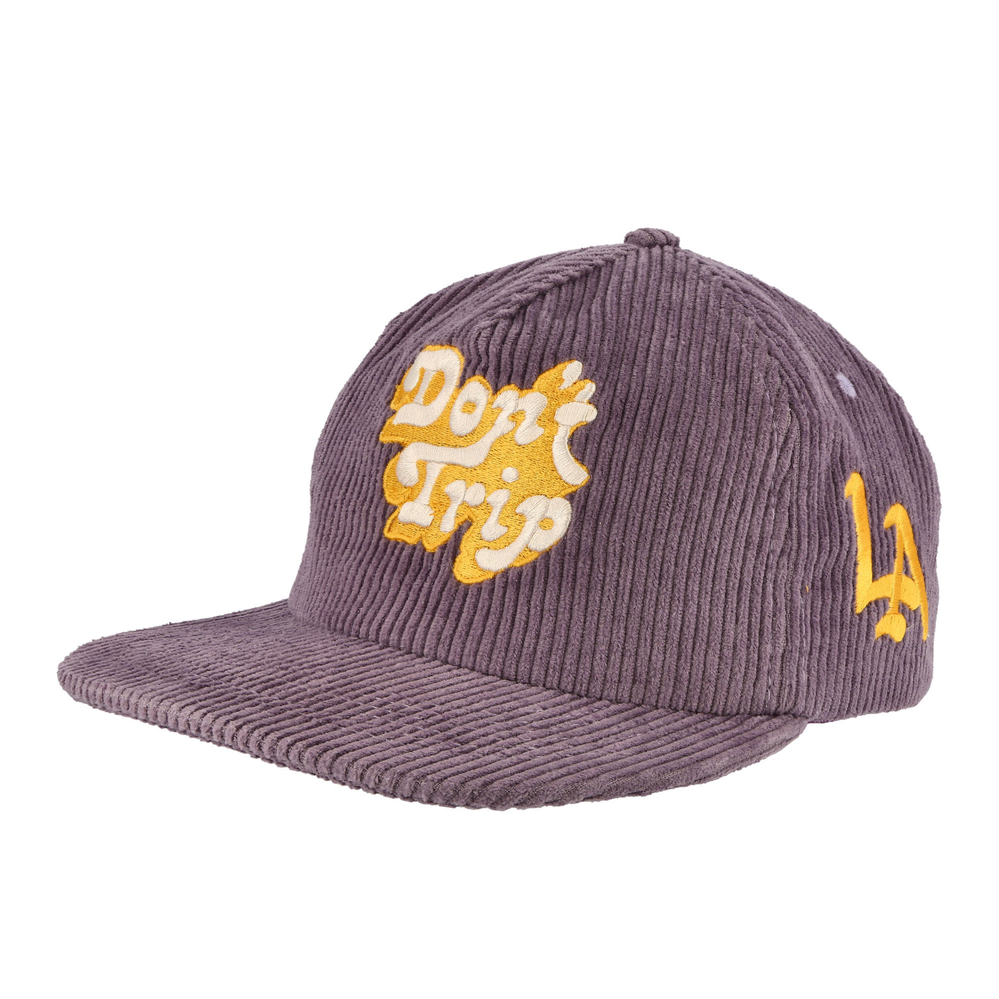 Don't Trip Two Tone Fat Corduroy Snapback Hat