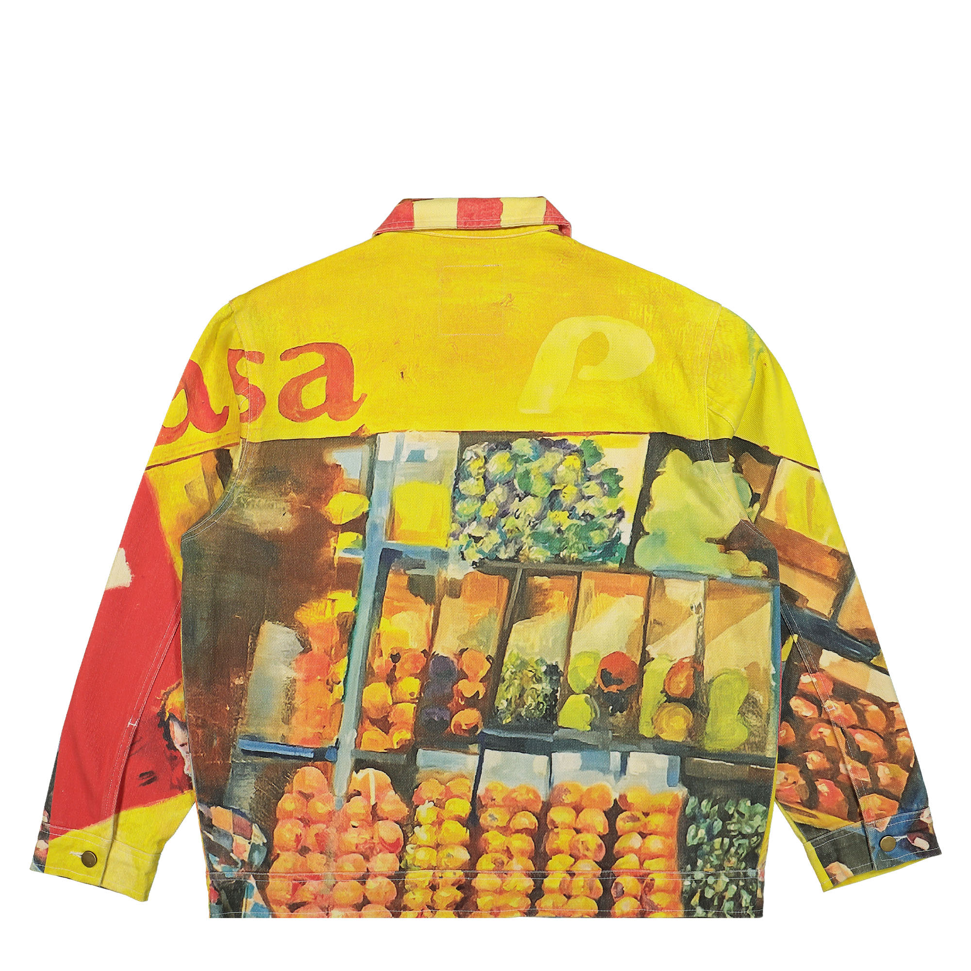 KidSuper Men's La Casa Printed Denim Jacket