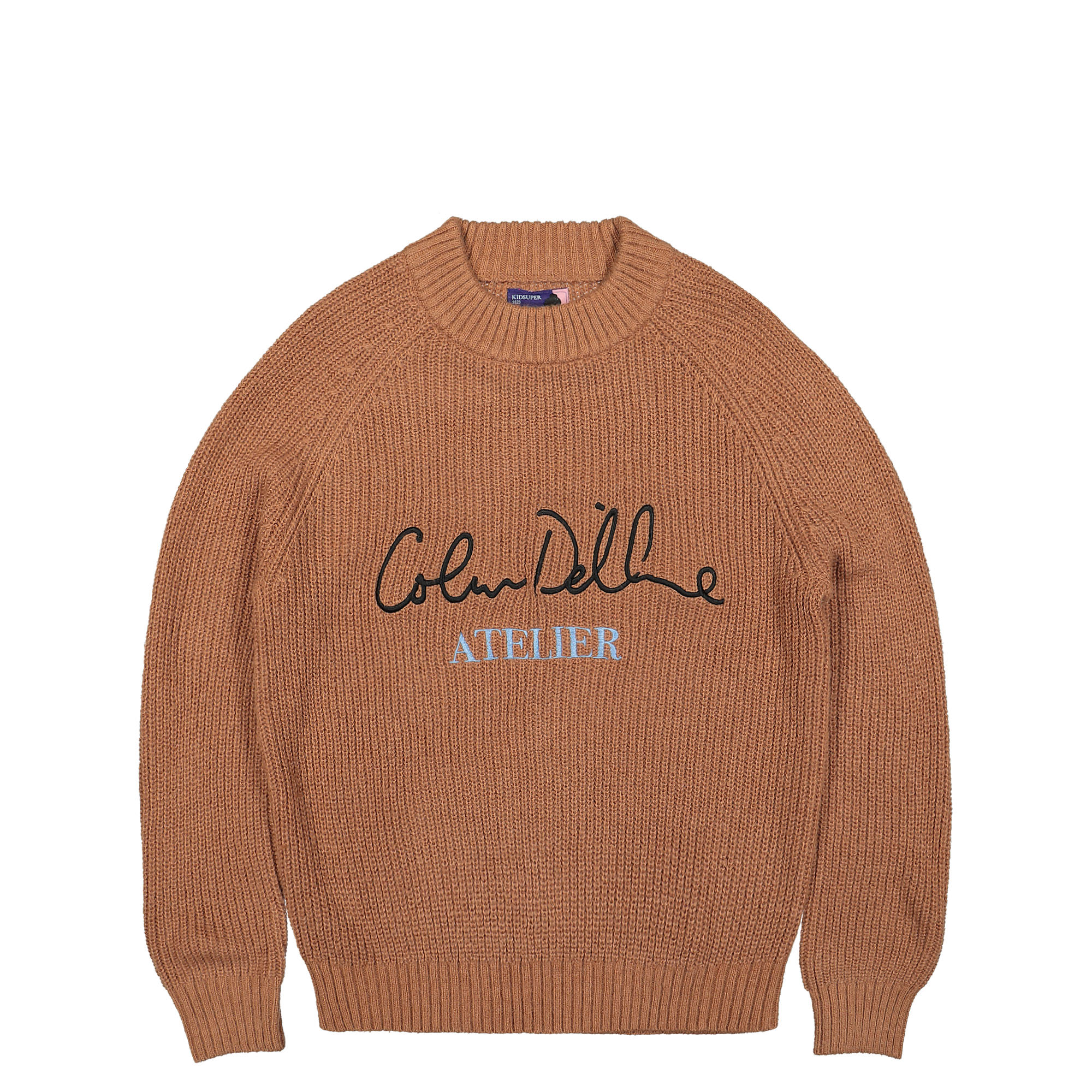 KidSuper Brown Colm Dillane Signature Sweater