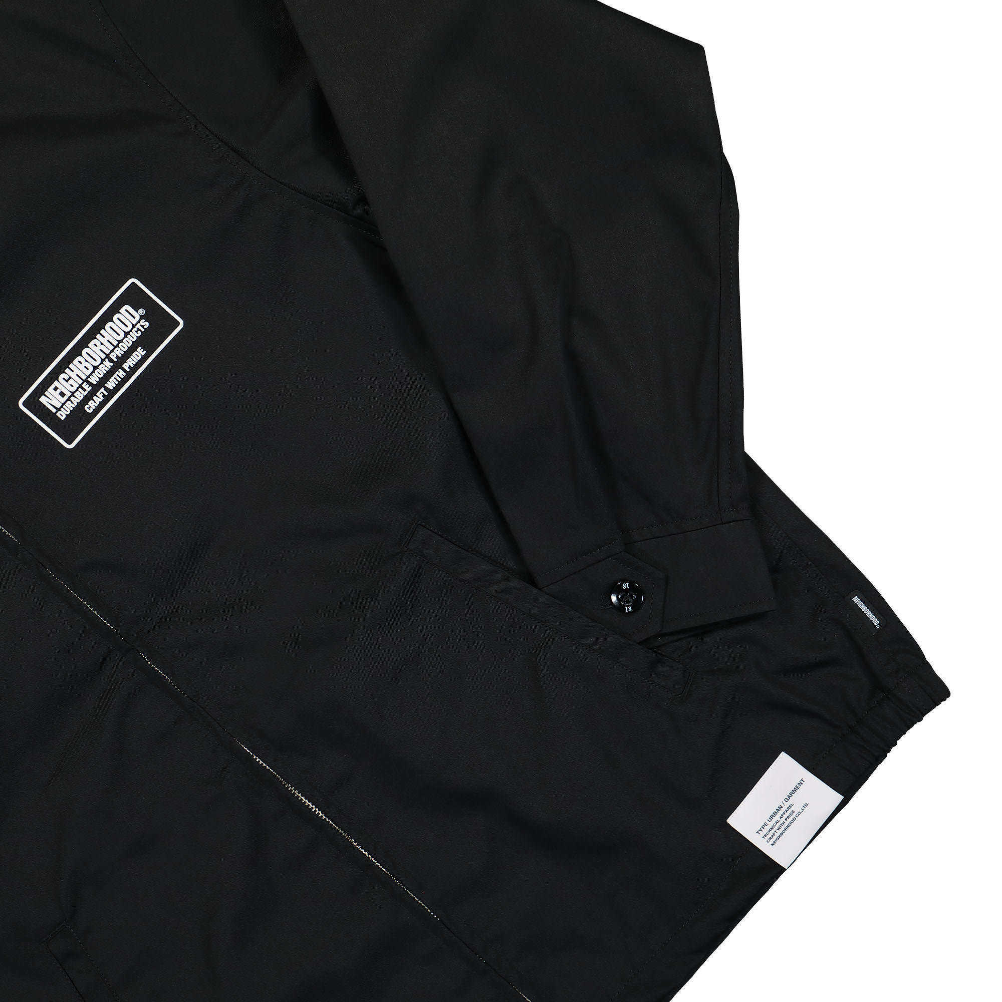 NEIGHBORHOOD ZIP WORK JACKET BLACK - アウター