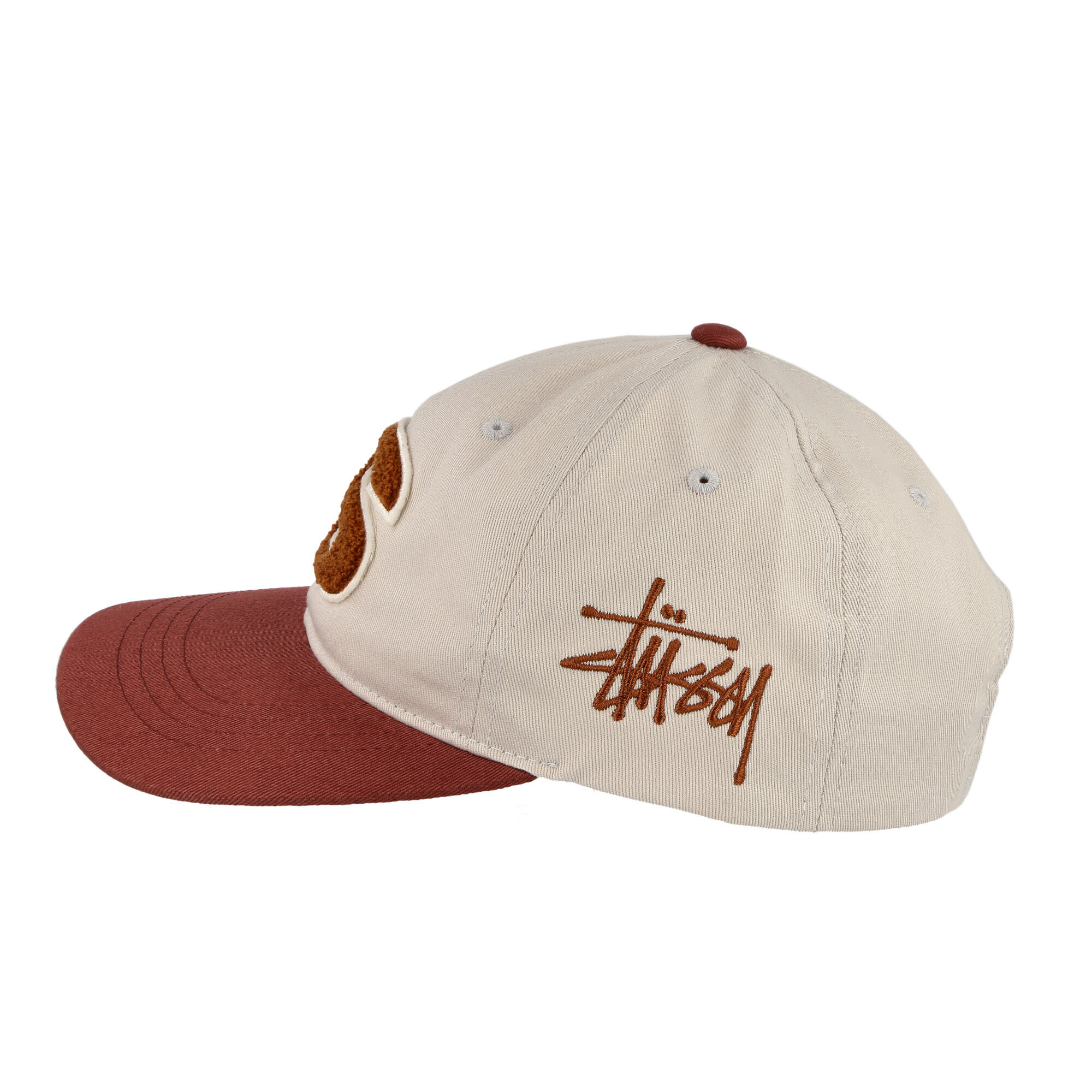 直営通販 STUSSY CHENILLE S LOW PRO CAP ブラウン キャップ