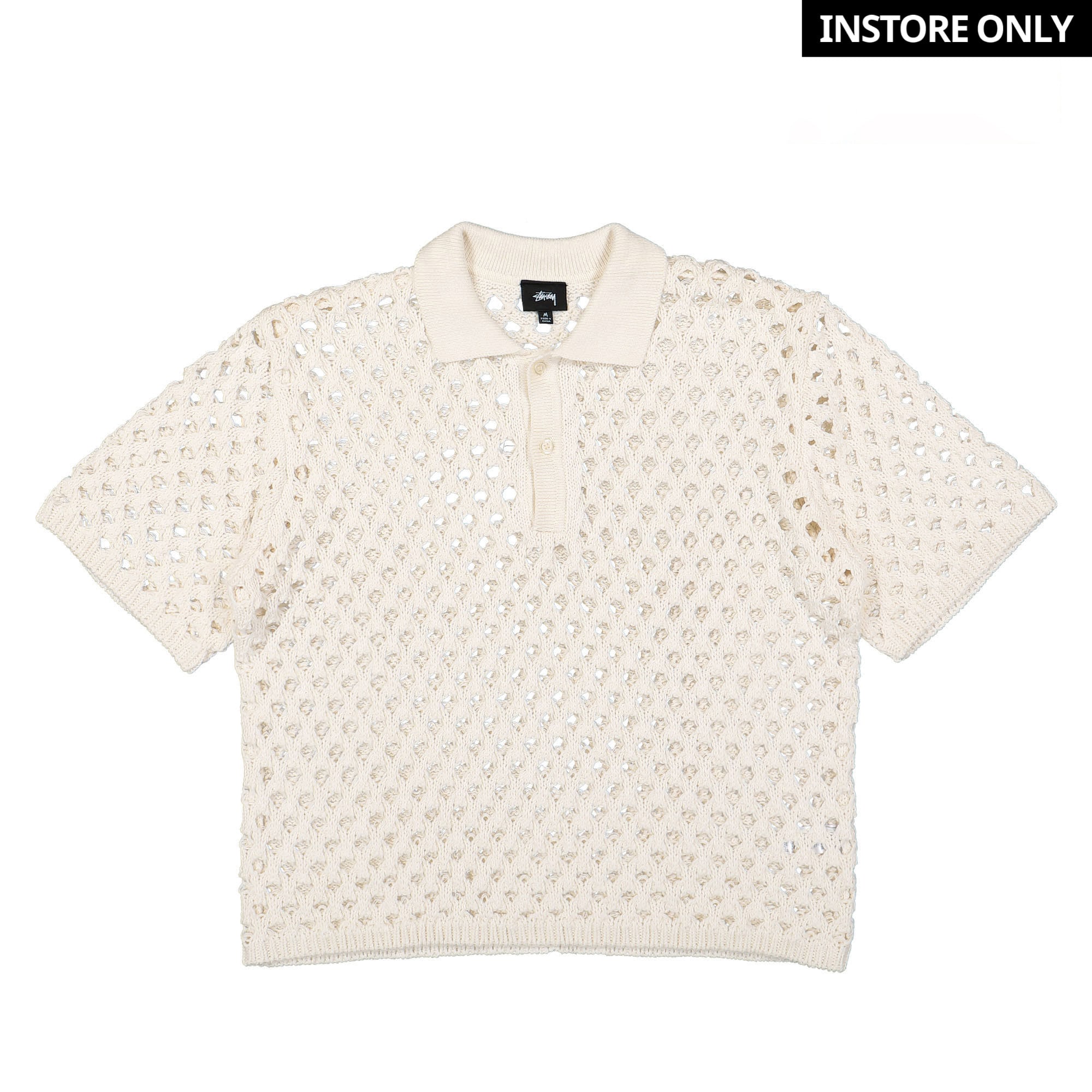 Stussy - Big Mesh Polo Sweater | Overkill