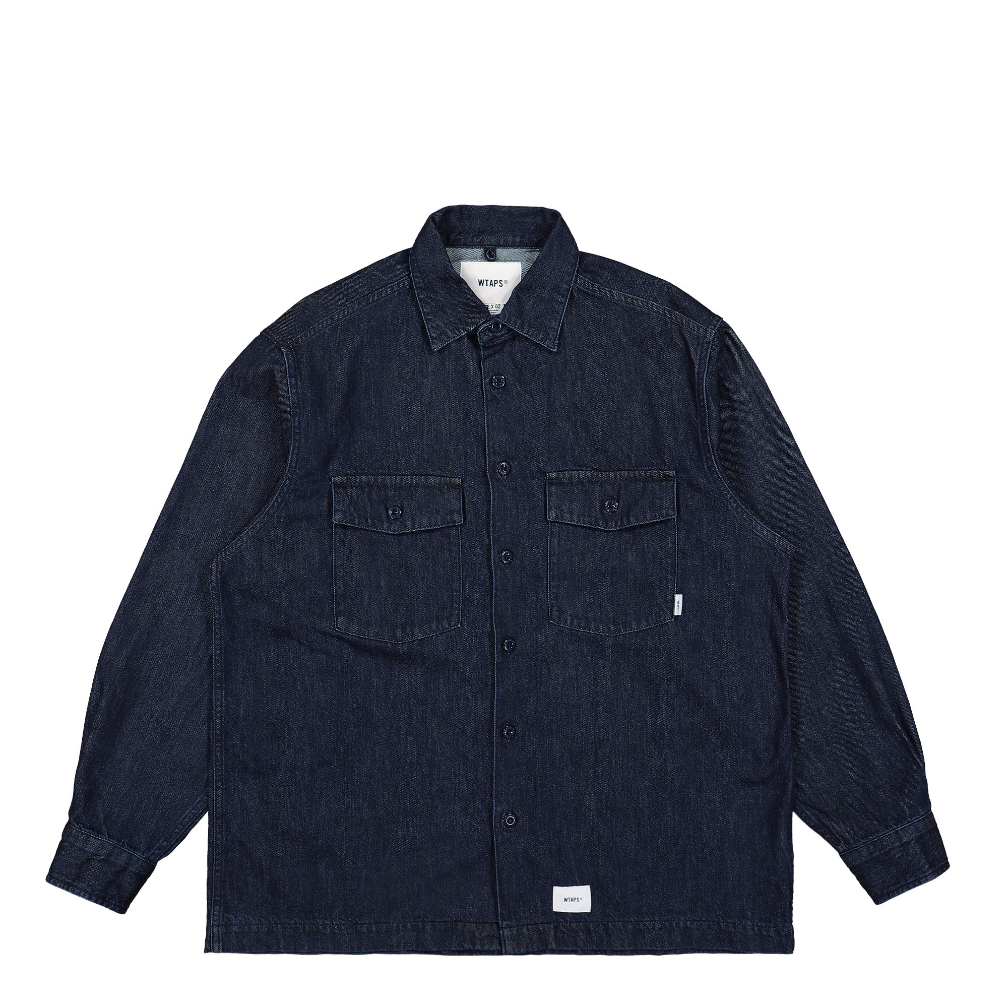 トラヴィスWTAPS JMOD LS COTTON DENIM PASTHG INDIGO - Gジャン ...