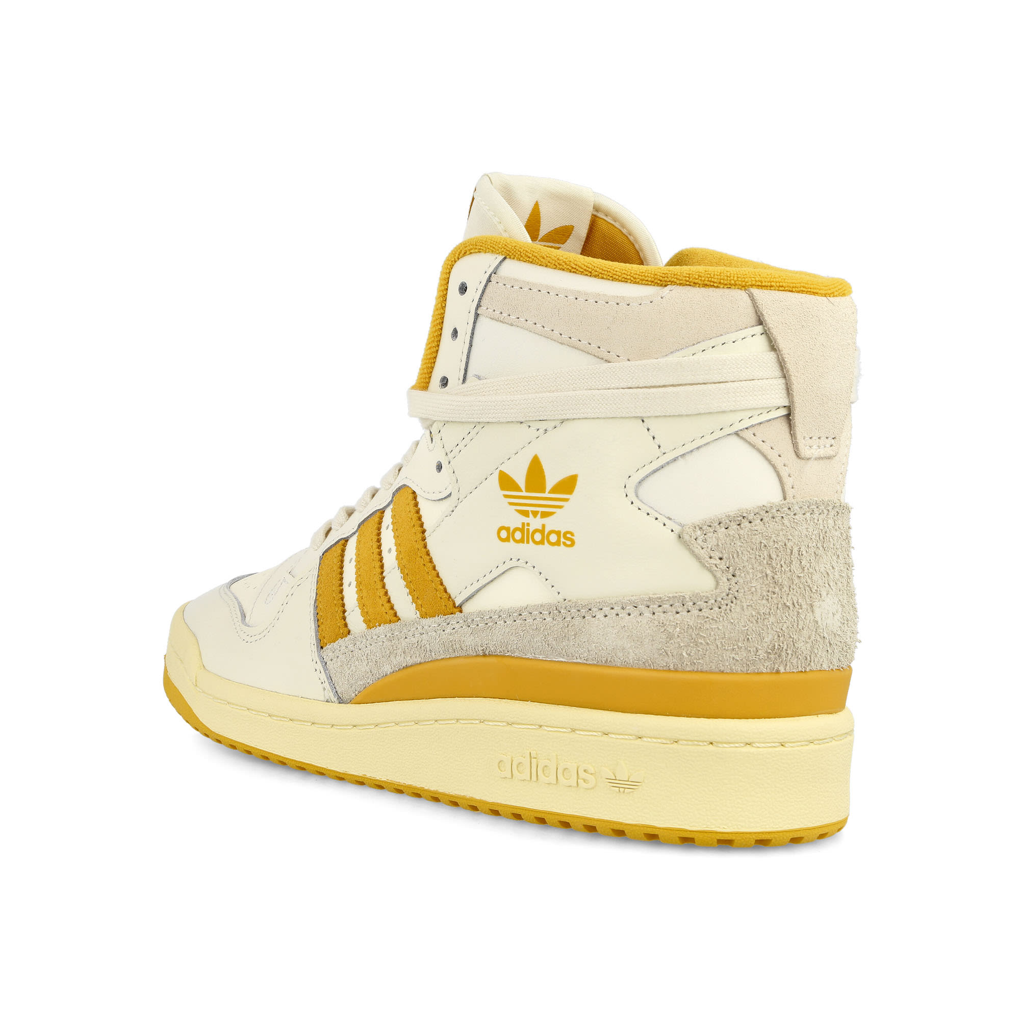 ADIDAS FORUM 84 HI - OFF WHITE / YELLOW IG0053 I MOMENTUM