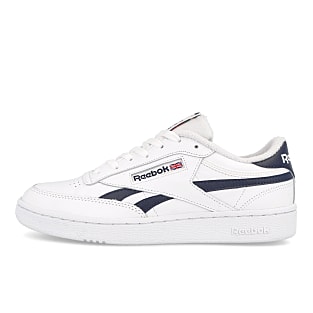 reebok men club c revenge white chalk semi orange flare core black