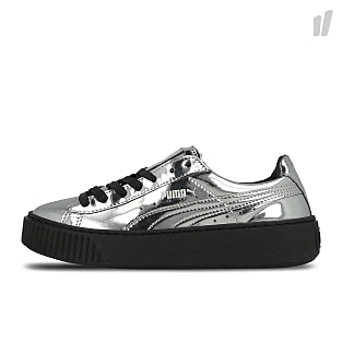 Puma Wmns Basket Platform Metallic - 38