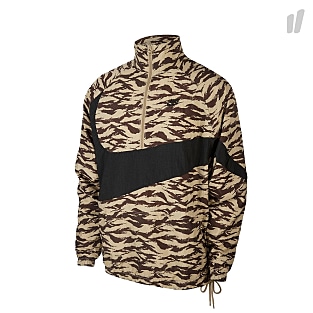 AOP Swoosh Woven Half Zip Jacket