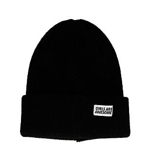 Girls Are Awesome Lambswool Merino Icon Beanie - One Size