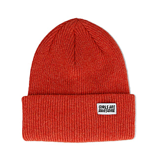 Girls Are Awesome Lambswool Merino Icon Beanie - One Size