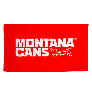 Montana Beach Towel Typo + Logo - One Size