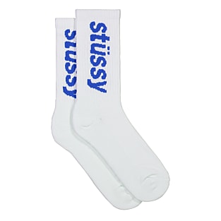 Stussy - Helvetica Jacquard Crew Socks | Overkill