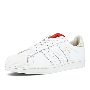 Adidas 424 x Superstar Shell Toe 'White Scarlet