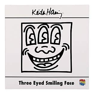 Medicom - Keith Haring Three Eyed Smiling Face Statue | Overkill