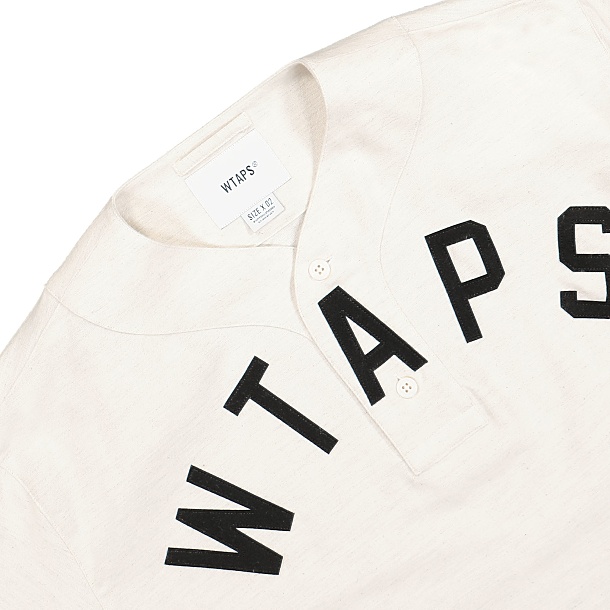 WTAPS 221TQDT-SHM06 WHITE LEAGUE-