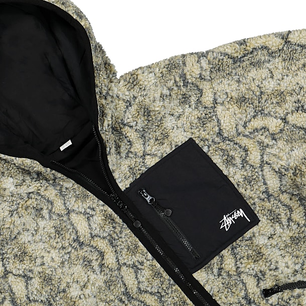 Stüssy Snake Jacquard Fleece Jacket - Stylemyle