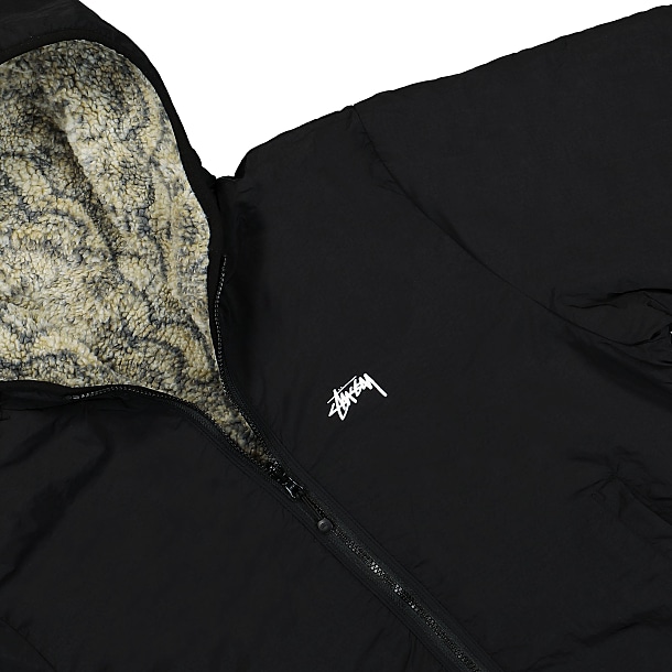 Stüssy Snake Jacquard Fleece Jacket - Stylemyle