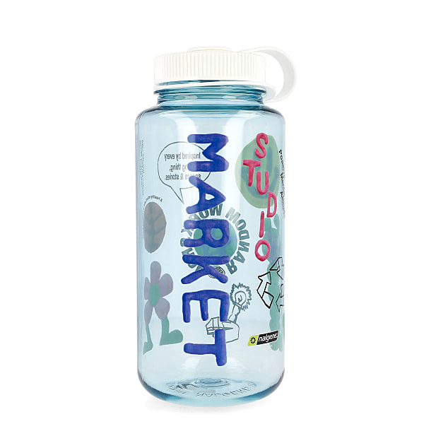 MARKET Market SMILEY COLLAGE Water bottle - Stylemyle