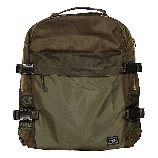 日本製/今治産 【PORTER】FORCE DAYPACK オリーブ | www.chezmoiny.com