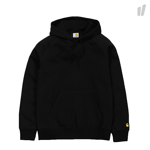 Carhartt wip hooded chase sweat black sale