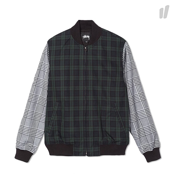 Stussy - Mixed Plaid Bomber Jacket | Overkill