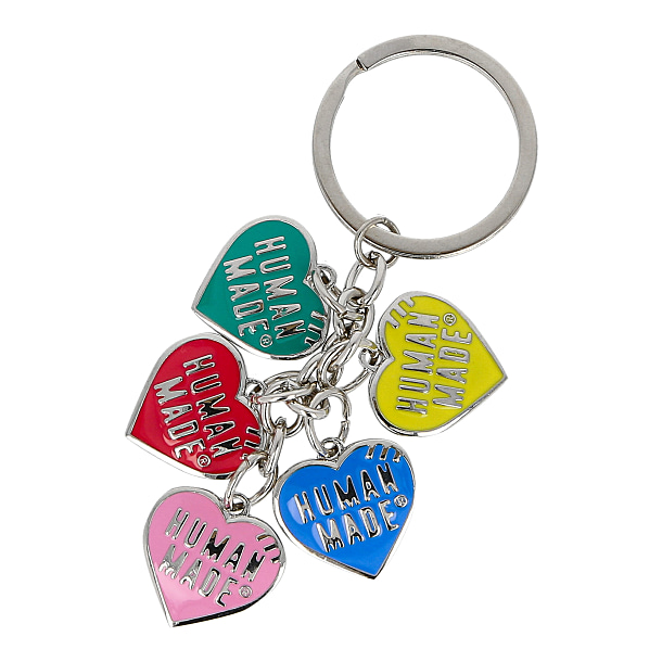 Human Made Heart Keyring