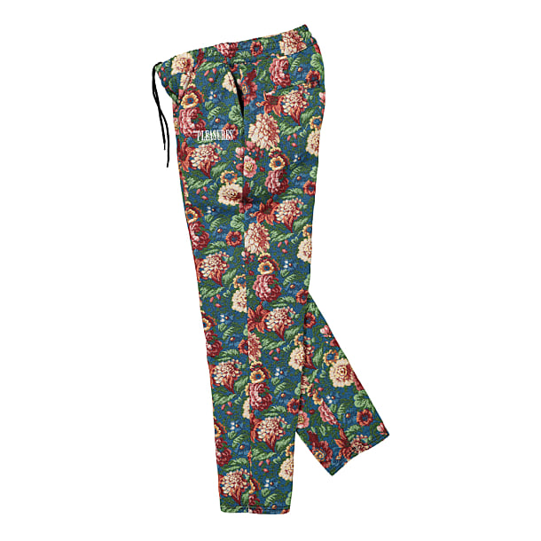 PLEASURES 2022 SS Printed Pants Flower Patterns Unisex Street Style