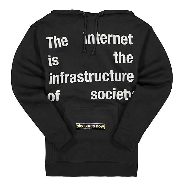 PLEASURES INTERNET HOODY