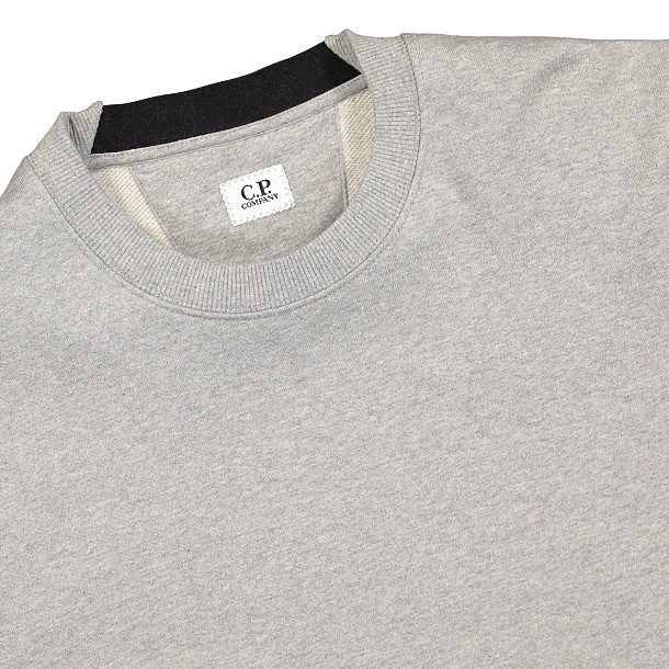 C.P. Company - Diagonal Raised Fleece Crew Neck Sweatshirt | Overkill